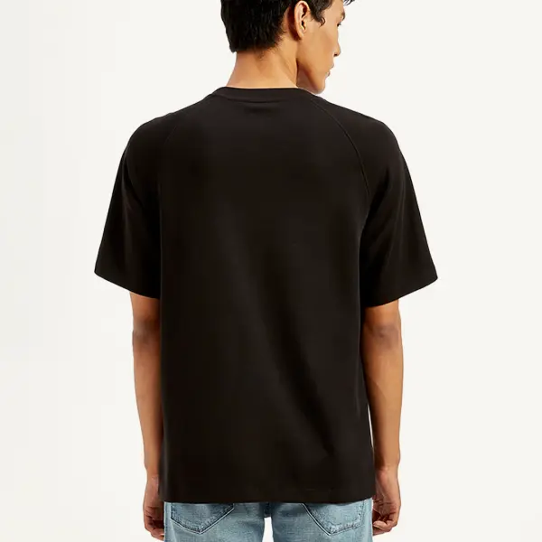 Men's Solid Crew Neck Utility T-Shirt