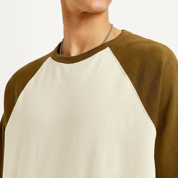 Men's Colorblock Loose Fit T-shirt