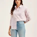 Women's Striped Relaxed Fit Shirt