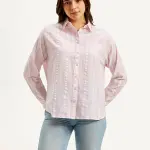 Women's Striped Relaxed Fit Shirt