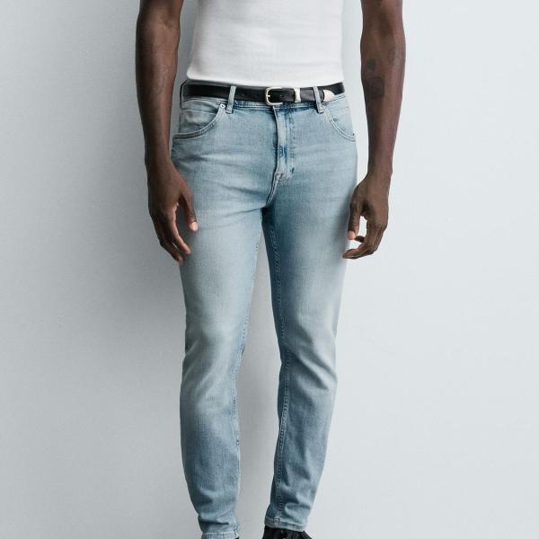 SKINNY CROPPED FIT JEANS