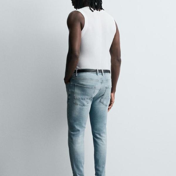 SKINNY CROPPED FIT JEANS