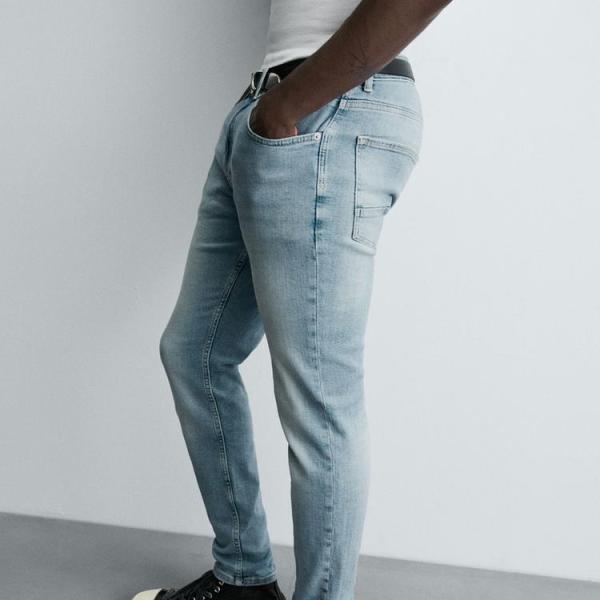 SKINNY CROPPED FIT JEANS