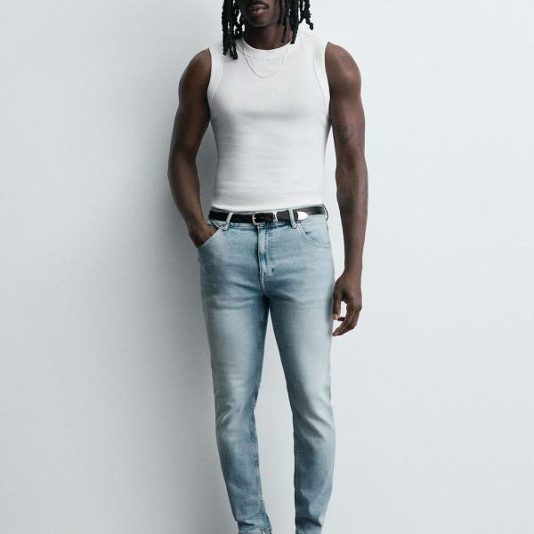 SKINNY CROPPED FIT JEANS