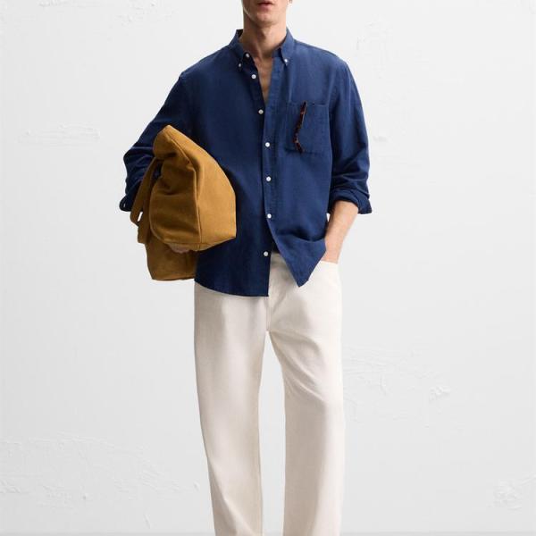 COTTON - LINEN SHIRT