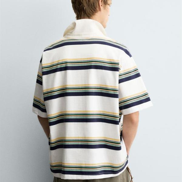 STRIPED POLO SHIRT