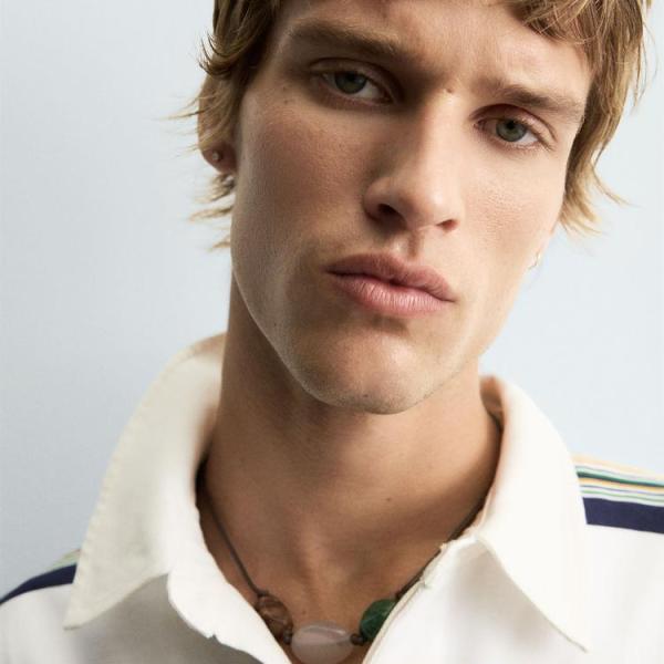 STRIPED POLO SHIRT
