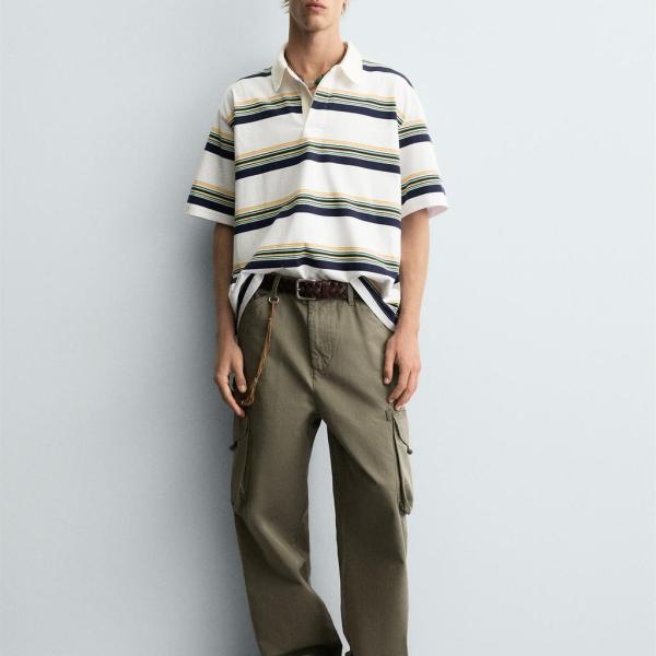 STRIPED POLO SHIRT