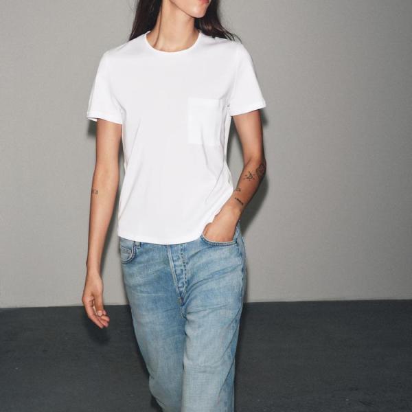 MERCERISED COTTON T-SHIRT