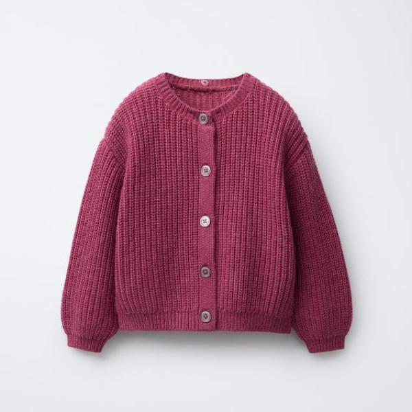 CARDIGAN WITH EMBROIDERED COLLAR