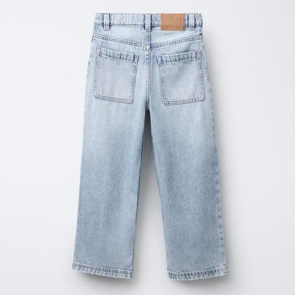 RIPPED RELAXED BAGGY JEANS