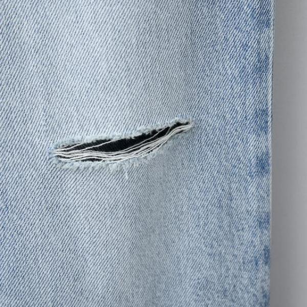 RIPPED RELAXED BAGGY JEANS