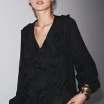 ZW COLLECTION RUFFLED SHIRT