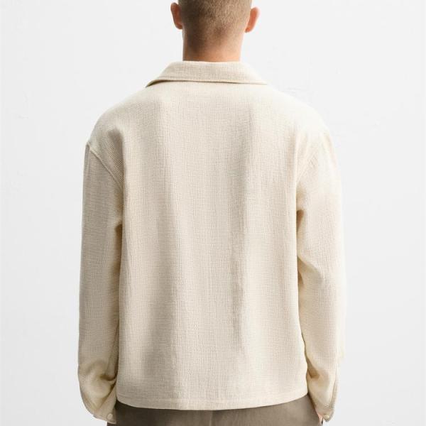 TEXTURED POLO SHIRT