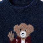 Knit Skate Bear Sweater
