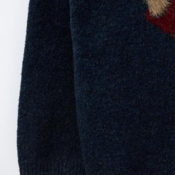 Knit Skate Bear Sweater