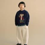 Knit Skate Bear Sweater