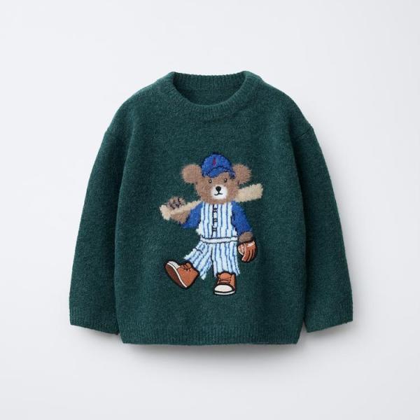 KNIT BEAR SWEATER