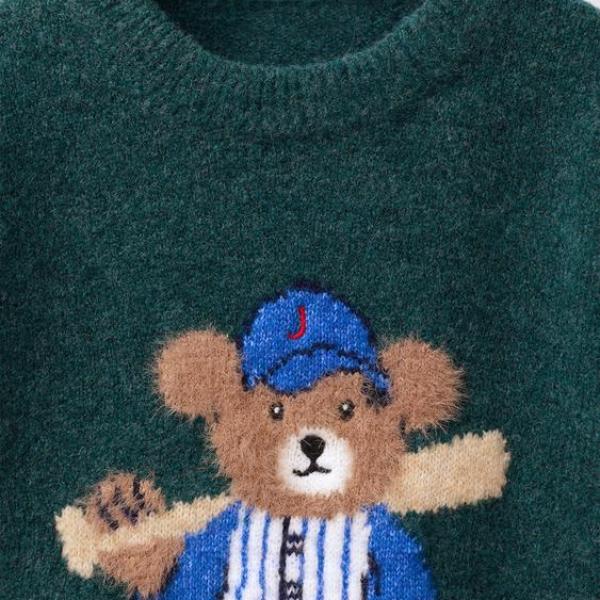 KNIT BEAR SWEATER