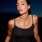 POLYAMIDE TOP WITH THIN STRAPS