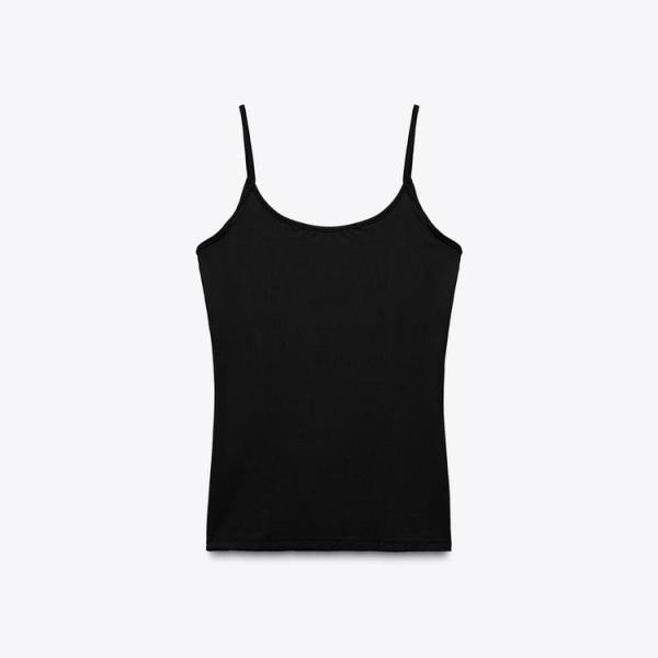POLYAMIDE TOP WITH THIN STRAPS