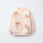 TULLE BOW SWEATSHIRT