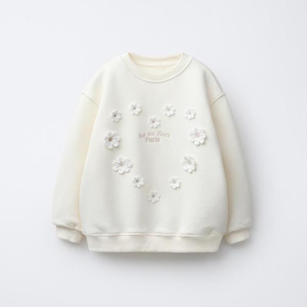 FLORAL SWEATSHIRT