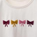 CONTRAST EMBROIDERY T-SHIRT