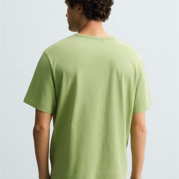WASHED T-SHIRT WITH POCKET