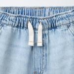 LOOSE DENIM BERMUDA SHORTS