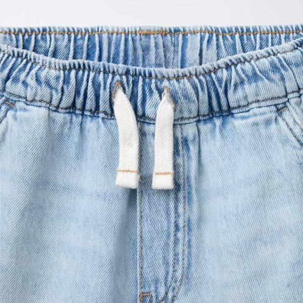 LOOSE DENIM BERMUDA SHORTS