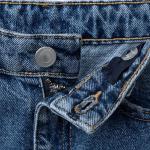 WIDE-LEG JEANS WITH STAR PATCHES