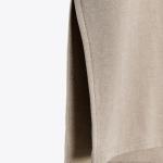 WASHED EFFECT INTERLOCK T-SHIRT