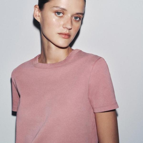 SHORT SLEEVE INTERLOCK T-SHIRT