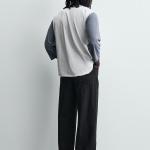 LIGHTWEIGHT LOOSE WIDE-LEG JEANS