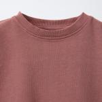 PLAIN T-SHIRT AND WIDE-LEG TROUSERS SET