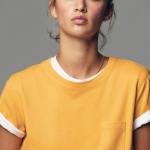 WASHED T-SHIRT WITH POCKET