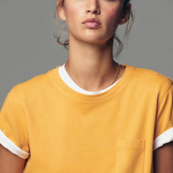 WASHED T-SHIRT WITH POCKET