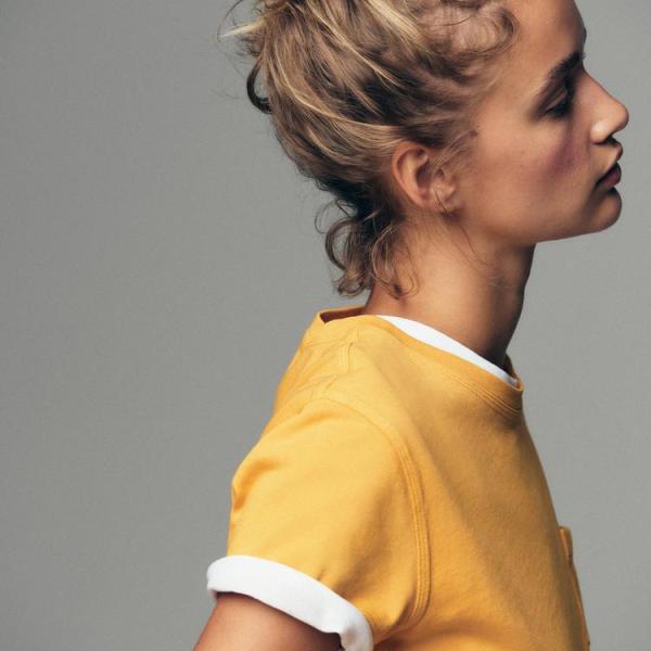 WASHED T-SHIRT WITH POCKET