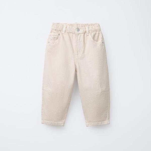 TWILL BAGGY TROUSERS