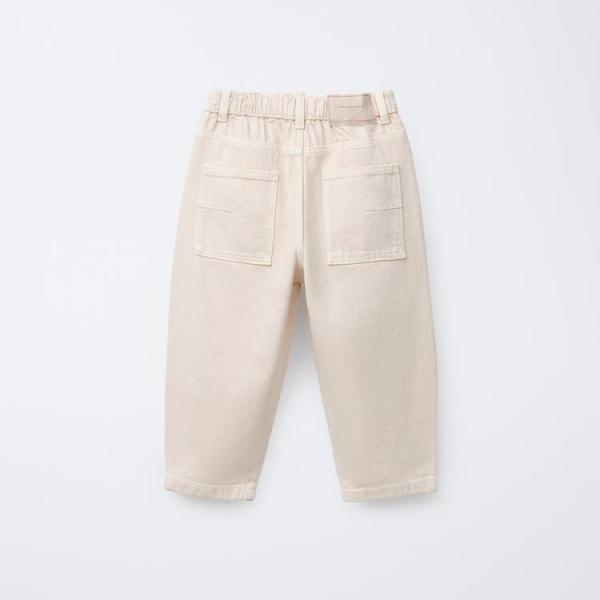 TWILL BAGGY TROUSERS