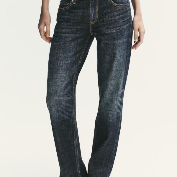 TRF STRAIGHT LOW-RISE JEANS