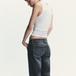 TRF STRAIGHT LOW-RISE JEANS