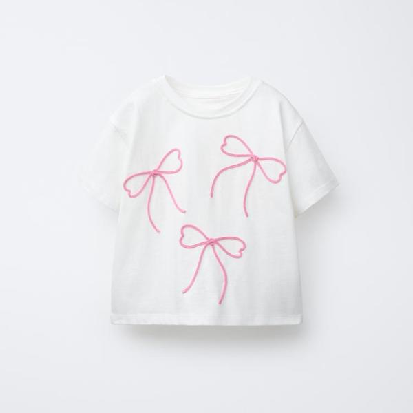 DRAWSTRING BOW T-SHIRT