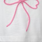 DRAWSTRING BOW T-SHIRT