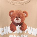 BEAR PRINT SWEATSHIRT