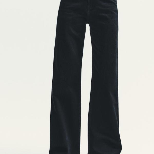 TRF HIGH-WAIST WIDE-LEG JEANS