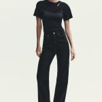 TRF HIGH-WAIST WIDE-LEG JEANS