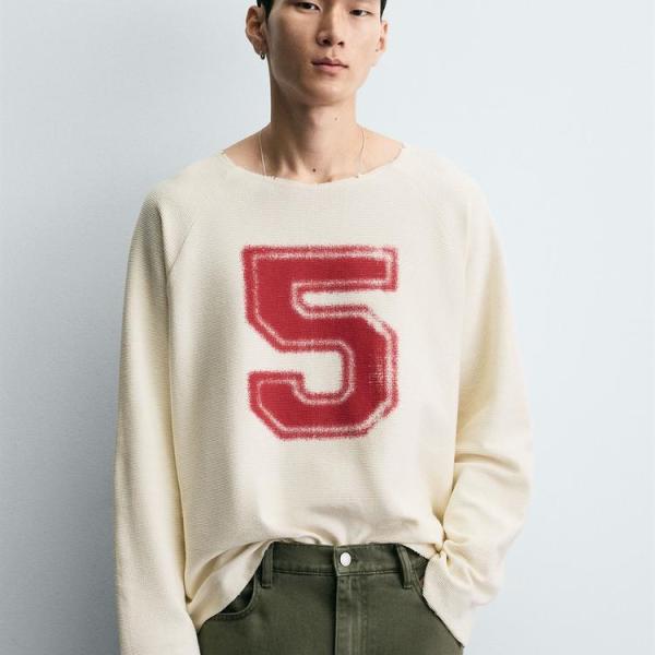 PRINTED CHECK T-SHIRT