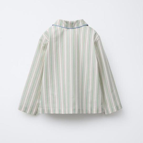 3-6 YEARS/ STRIPED SHIRT AND TROUSERS PYJAMAS